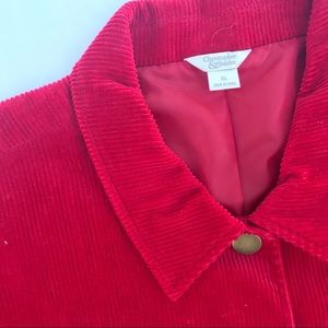 Christopher and Banks corduroys Anotak jacket